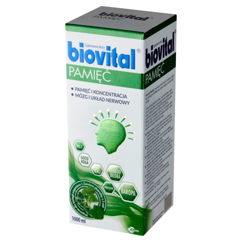 Biovital Pamięć, płyn, 1 L