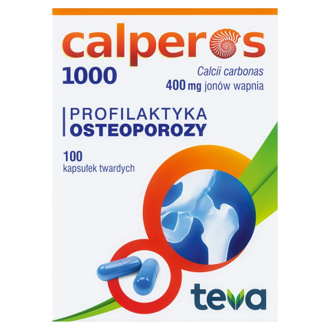 Calperos 1000, 100 kapsułek