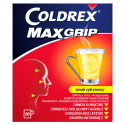 Coldrex MaxGrip, cytrynowy, 10 saszetek