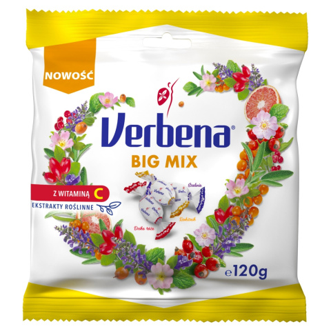 Cuk. Verbena Big Mix cukier. 120 g