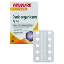 Cynk organiczny, 15 mg, 30 tabletek, Walmark