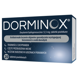 Dorminox, 12,5 mg, 20 tabletek