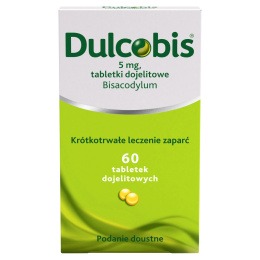 Dulcobis 5 mg Tabletki dojelitowe 60 sztuk