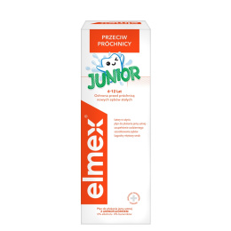 Elmex Junior, płyn do płukania ust przeciw próchnicy, 400 ml
