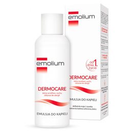 Emolium Dermocare, Emulsja do kąpieli, 400 ml