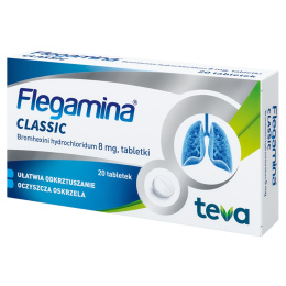 Flegamina, 20 tabletek