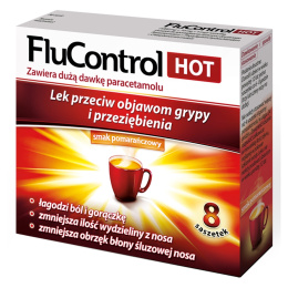 FluControl Hot, 8 saszetek