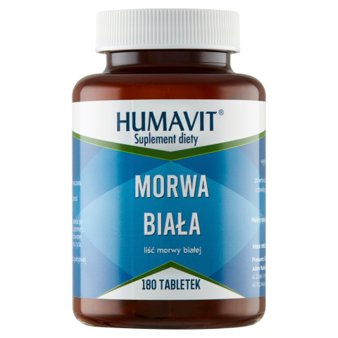 Humavit Morwa biała, 180 tabletek