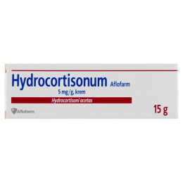 Hydrocortisonum Aflofarm, 0,05%, krem, 15 g