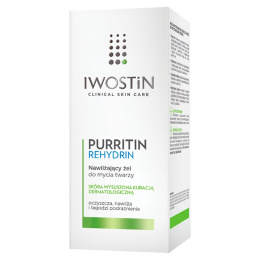 Iwostin Purritin Rehydrin Nawilżający żel do mycia twarzy 150 ml