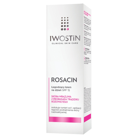 Iwostin Rosacin Łagodzący krem na dzień SPF 15 40 ml