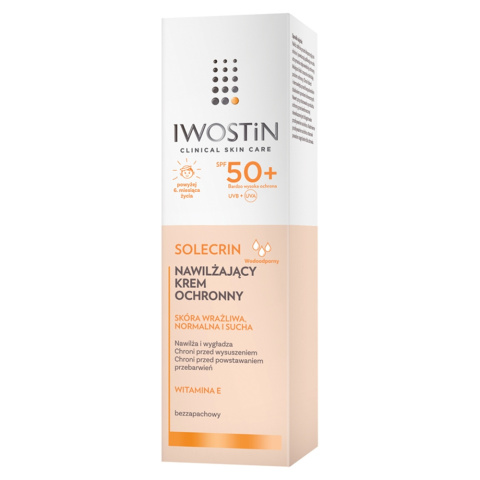 Iwostin Solecrin Nawilżający krem ochronny SPF 50+ 50 ml