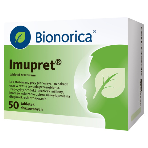 Imupret, 50 tabletek