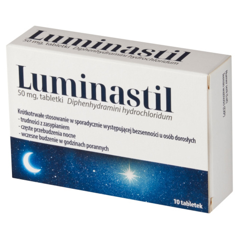 Luminastil, 50 mg, 10 tabletek