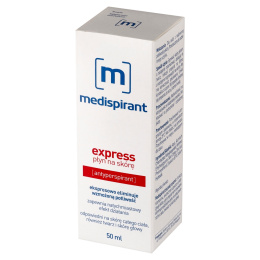 Medispirant Express, płyn na skórę, antyperspirant, 50 ml