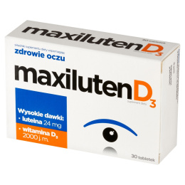 Maxiluten D3, 30 tabletek