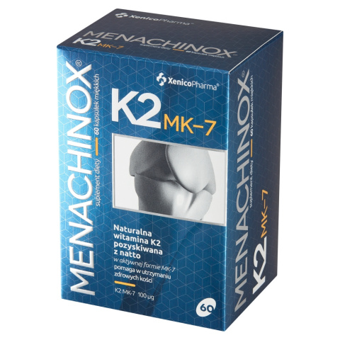 Menachinox K2 MK-7 100 mcg, 60 kapsułek