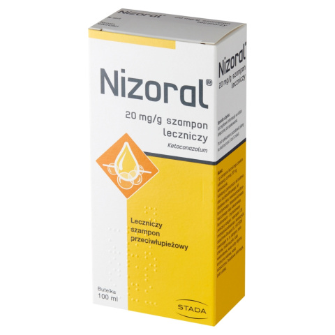 Nizoral Leczniczy szampon przeciwłupieżowy 100 ml