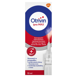 Otrivin Ipra Max, (0,5 mg + 0,6 mg)/1 ml, spray do nosa, 10 ml