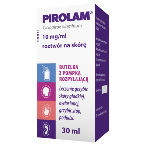 Pirolam, płyn na skórę, 30 ml