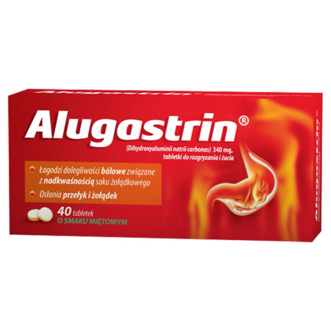 Alugastrin, 40 tabletek