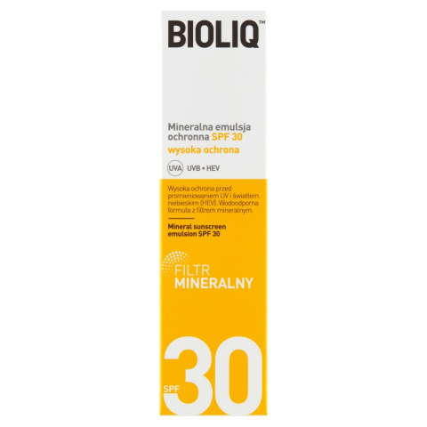 Bioliq Mineralna emulsja ochronna SPF 30, 30 ml