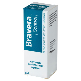 Bravera Control, spray na przedwczesny wytrysk, 8 ml