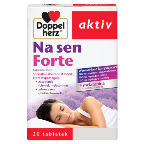 Doppelherz Na sen Forte, 20 tabletek