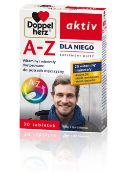 Doppelherz A-Z Dla Niego, 30 tabletek