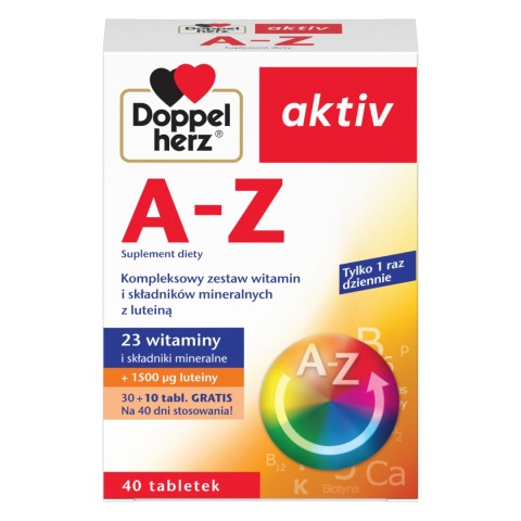 Doppelherz A-Z, 30 tabletek , DATA 30.11.2024