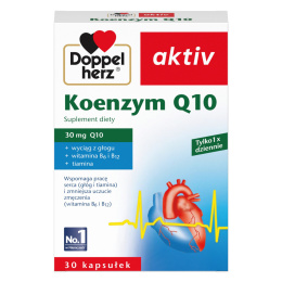 Doppelherz Koenzym Q10, 30 mg, 30 kapsułek