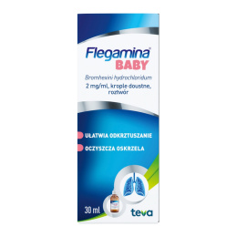 Flegamina Baby, 2 mg/ml, krople doustne, 30 ml