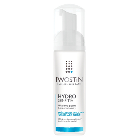 Iwostin Hydro Sensitia Micelarna pianka do mycia twarzy 165 ml