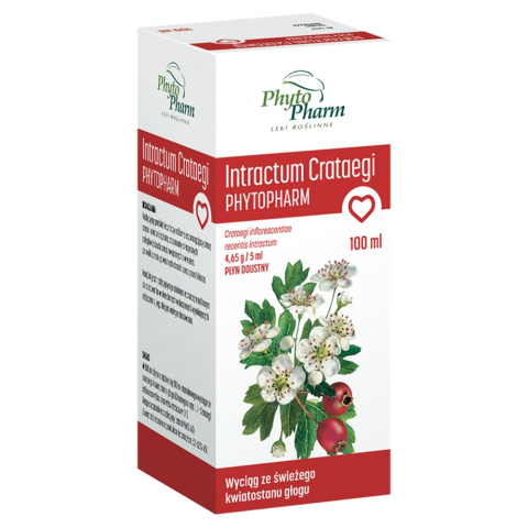 Intractum Crataegi Phytopharm, płyn doustny, 100 ml