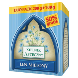 Len mielony, 400 g, Zielnik Apteczny