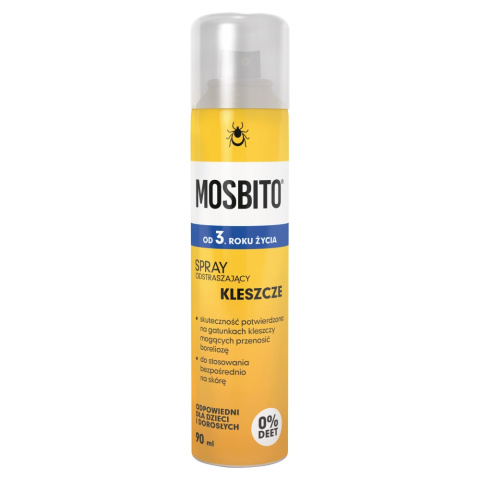 Mosbito, Spray odstraszający kleszcze, 90 ml