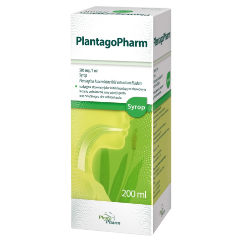 PlantagoPharm, syrop, 200 ml