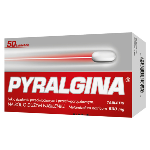 Pyralgina 500mg x 50 tabl. blister