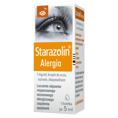 Starazolin Alergia, 1 mg/ml, krople do oczu, 5 ml