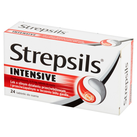 Strepsils Intensive Tabletki do ssania 24 sztuki