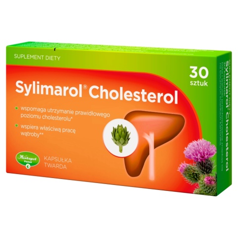 Sylimarol Cholesterol, 30 kapsułek