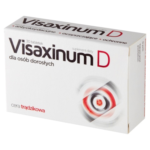 Visaxinum D dla dorosłych, 30 tabletek Visaxinum D dla dorosłych, 30 tabletek