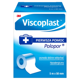 Viscoplast , Przylepiec włókninowy , 5m x 50mm , 1 szt