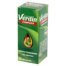 Verdin Complexx, krople na trawienie, 40 ml