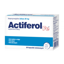 ActiFerol Fe, 30 mg, 30 kapsułek