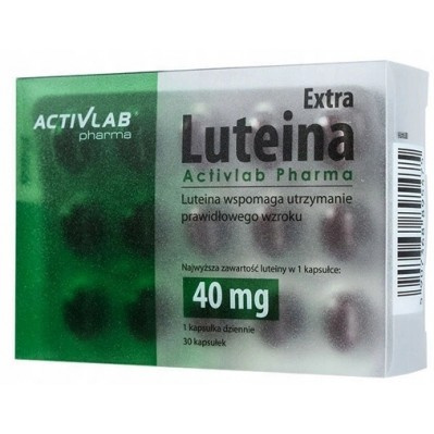 Luteina Extra Activlab Pharma, 30 kapsułek