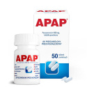 Apap, 500 mg, 50 tabletek