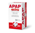 Apap Extra, 500 mg + 65 mg, 50 tabletek