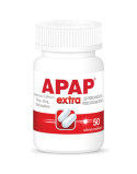 Apap Extra, 500 mg + 65 mg, 50 tabletek