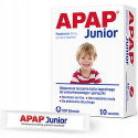 Apap Junior, 250 mg, 10 saszetek